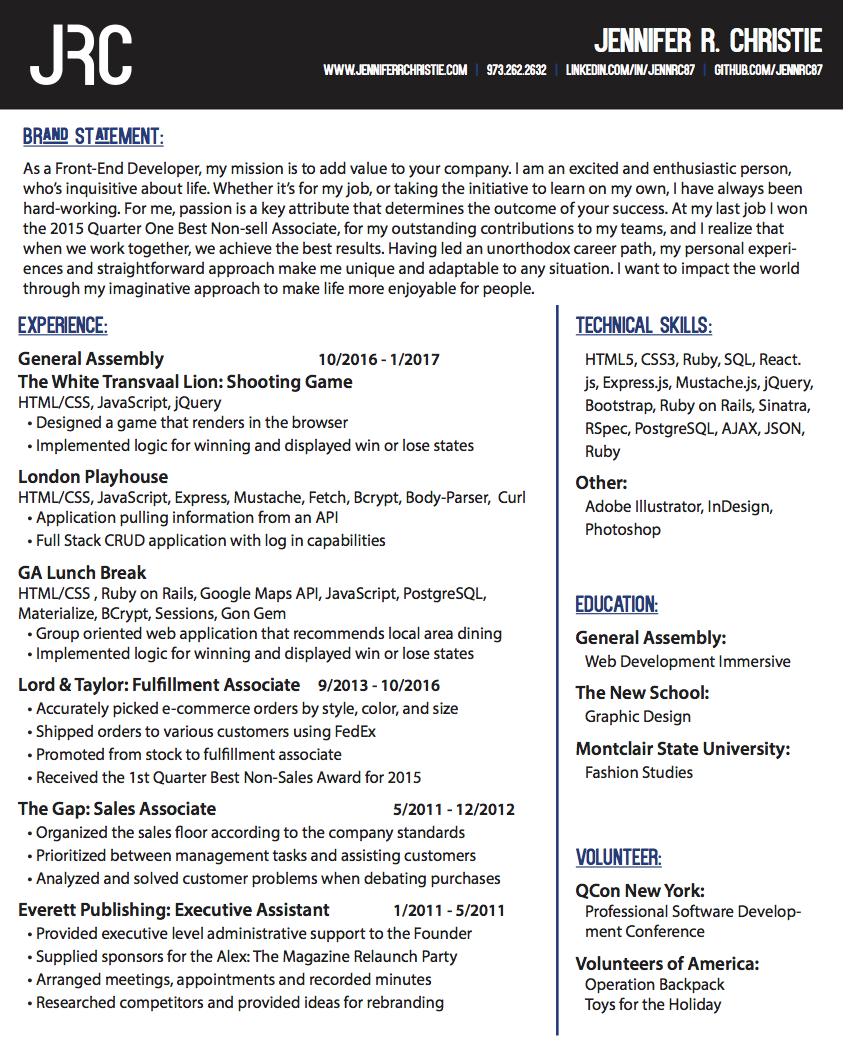 Resume